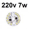 220V светодиод матрица SMD круг 7W 35мм нейтральный свет код 18398